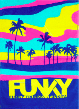 Хлопковое полотенце Perfect Wave Funky, 40х60 см