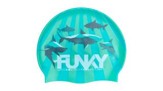 Плавательная силиконовая шапочка FUNKITA - SHARK BAY