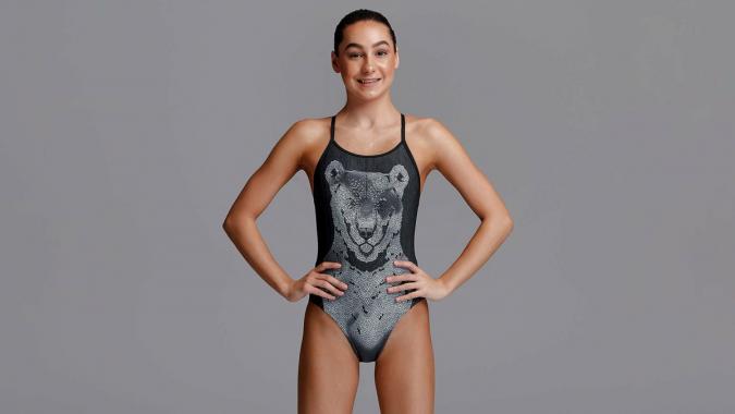 Купальник для девочек FUNKITA - BEAR BUM