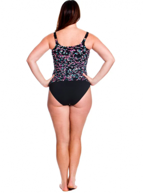 Купальник женский FUNKITA - Midnight Daisy Scoop Neck Tankini Top