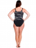 Купальник женский FUNKITA - Black Bondage Scoop Neck Tankini Top