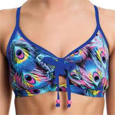 Топ для плавания FUNKITA - Peacock Paradise