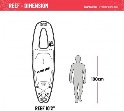 Cressi Unisex Adult Reef Window Wisup Set 