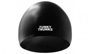  Шапочка силиконовая спортивная Funky Trunks Dome Racing чёрная