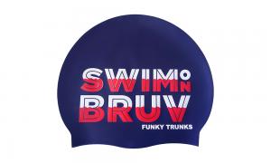 Шапочка Силиконовая Funky Trunks Swim on Bruv