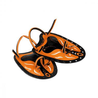 Плавательные лопатки Cressi Swim Paddle оранжевые