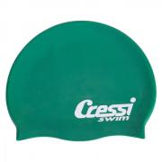 Детская силиконовая шапочка Cressi зелёная
