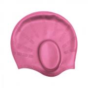 Детская силиконовая шапочка Cressi Ear Cap розовая