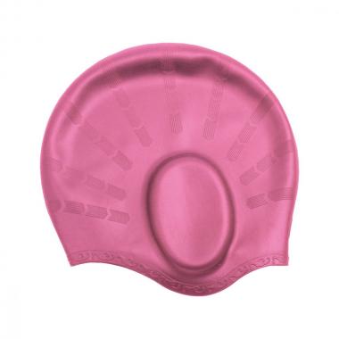 Детская силиконовая шапочка Cressi Ear Cap розовая