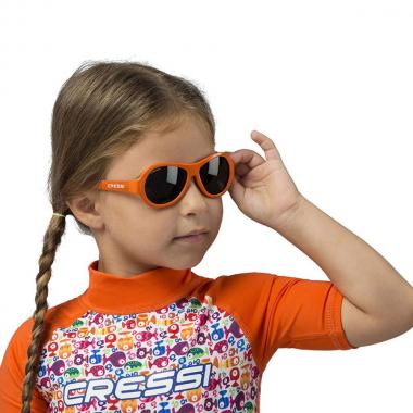 Детские солнцезащитные очки Cressi Scooby 3-5 лет оранжевые