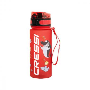 Детская Бутылка для воды Cressi H2O Frosted 400 мл красная