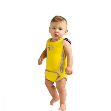 Детский гидрокостюм Cressi Baby warmer 6-12 месяцев жёлтый