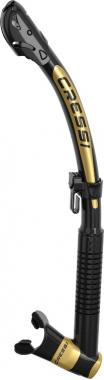 Трубка CRESSI ITACA ULTRA DRY черно-золотая