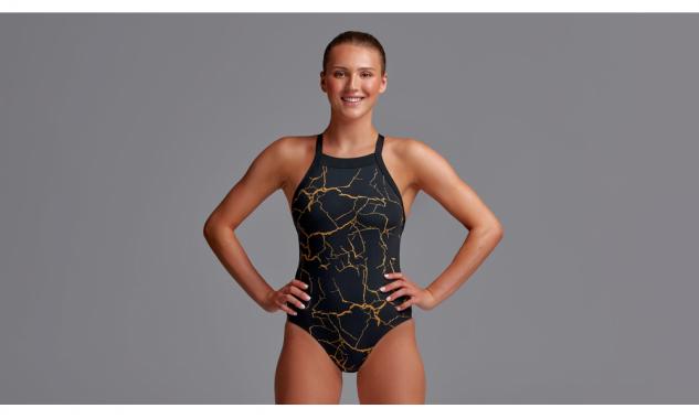  Купальник Женский Funkita Cracked Gold