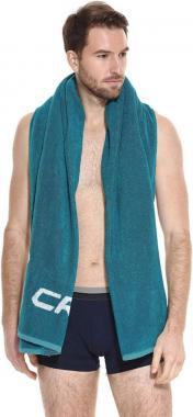 Пляжное полотенце CRESSI Cotton Frame берюзовый 180х90 см