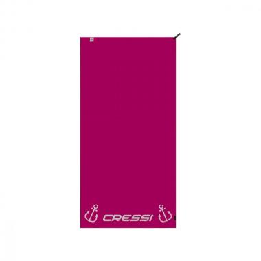 Полотенце из микрофибры CRESSI Beach Towel фуксия 180x90 см