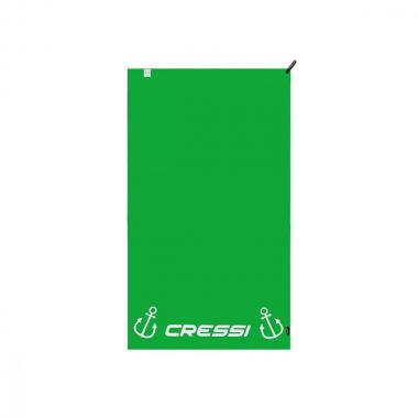 Полотенце из микрофибры CRESSI Beach Towel зелёное 180x90 см