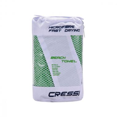 Полотенце из микрофибры CRESSI Beach Towel зелёное 180x90 см