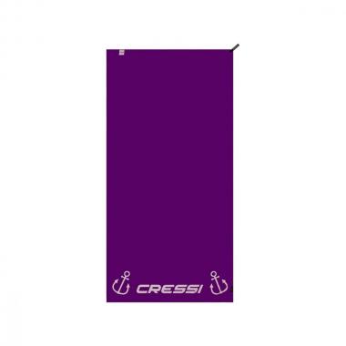 Полотенце из микрофибры CRESSI Beach Towel сиреневое 180x90 см