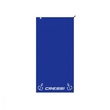 Полотенце из микрофибры CRESSI Beach Towel синее 180x90 см