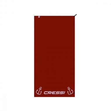 Полотенце из микрофибры CRESSI Beach Towel красное 180x90 см