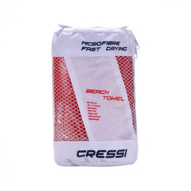 Полотенце из микрофибры CRESSI Beach Towel красное 180x90 см