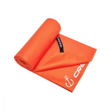 Полотенце из микрофибры CRESSI Beach Towel оранжевое 180x90 см
