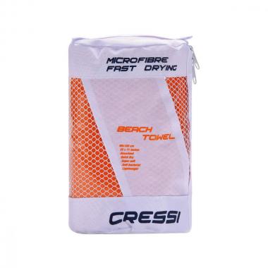 Полотенце из микрофибры CRESSI Beach Towel оранжевое 180x90 см