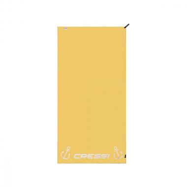 Полотенце из микрофибры CRESSI Beach Towel жёлтое 180x90 см