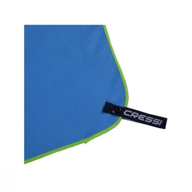 Полотенце из микрофибры CRESSI Fast drying towel сине-зелёное 180x90 см
