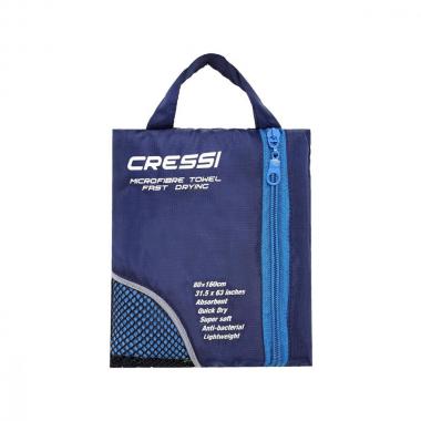 Полотенце из микрофибры CRESSI Fast drying towel сине-зелёное 180x90 см