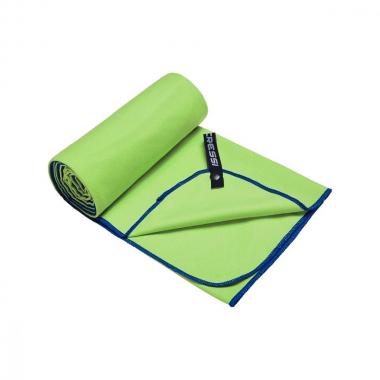 Полотенце из микрофибры CRESSI Fast drying towel зелёно-синее 180x90 см