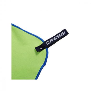 Полотенце из микрофибры CRESSI Fast drying towel зелёно-синее 180x90 см