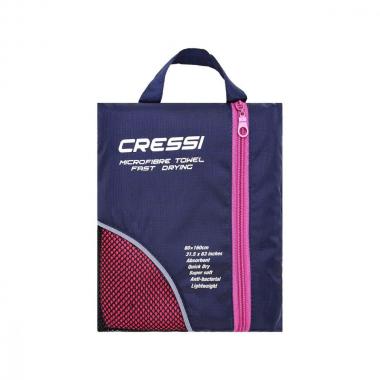 Полотенце из микрофибры CRESSI Fast drying towel красно-синее 180x90 см