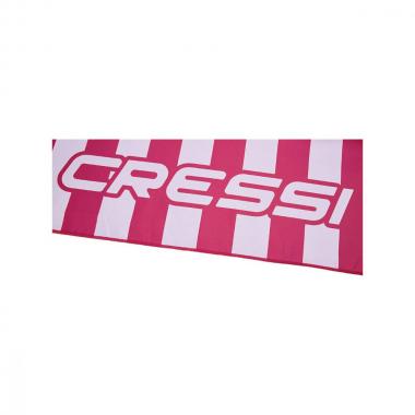 Полотенце из микрофибры CRESSI Beach Towel STRIPE фуксия 180x90 см