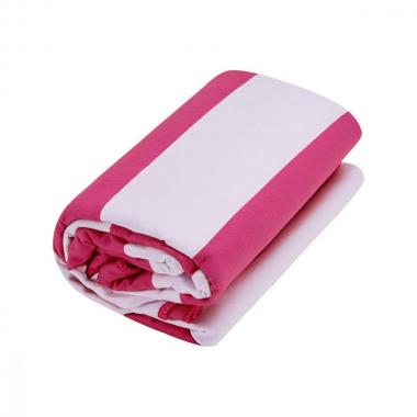 Полотенце из микрофибры CRESSI Beach Towel STRIPE фуксия 180x90 см