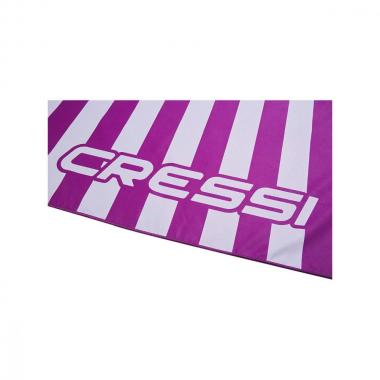 Полотенце из микрофибры CRESSI Beach Towel STRIPE сиреневое 180x90 см