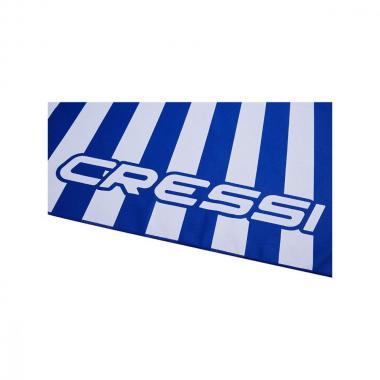 Полотенце из микрофибры CRESSI Beach Towel STRIPE синее 180x90 см