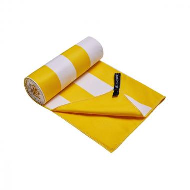 Полотенце из микрофибры CRESSI Beach Towel STRIPE жёлтое 180x90 см