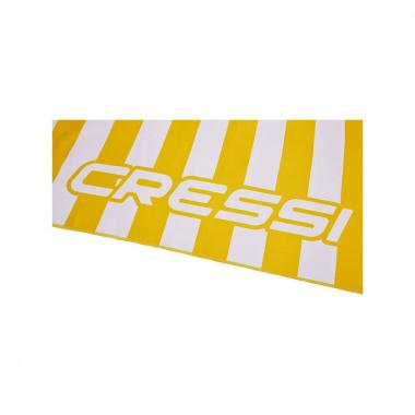 Полотенце из микрофибры CRESSI Beach Towel STRIPE жёлтое 180x90 см