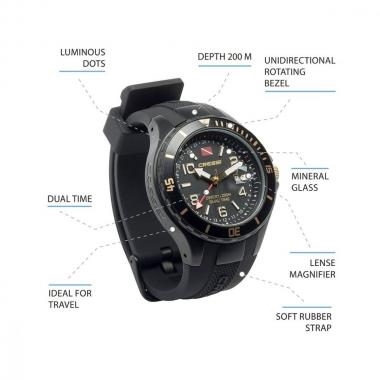 Часы Cressi Traveller Dual time