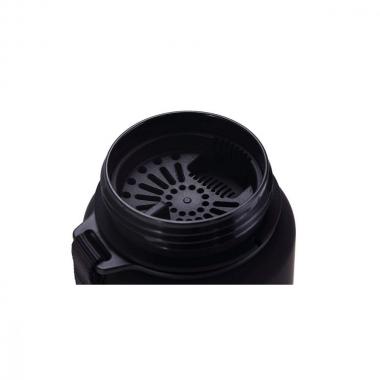Бутылка для воды Cressi H2O Frosted Octopus 1 л чёрная