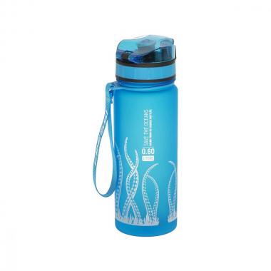 Бутылка для воды Cressi H2O Frosted Octopus 1 л голубая