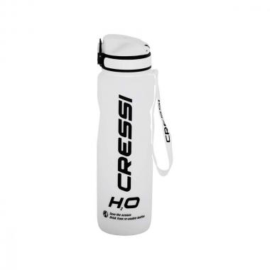 Бутылка для воды Cressi H2O Frosted 1 л белая