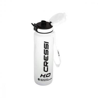 Бутылка для воды Cressi H2O Frosted 1 л белая